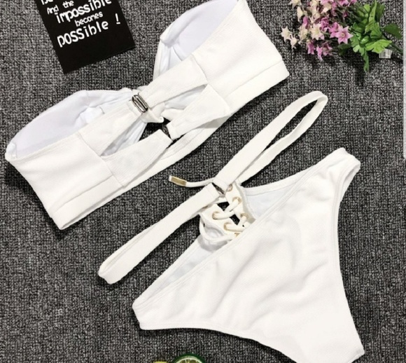 💎HP 3×💙CLEARANCE BANDEAU BIKINI - Picture 2 of 3